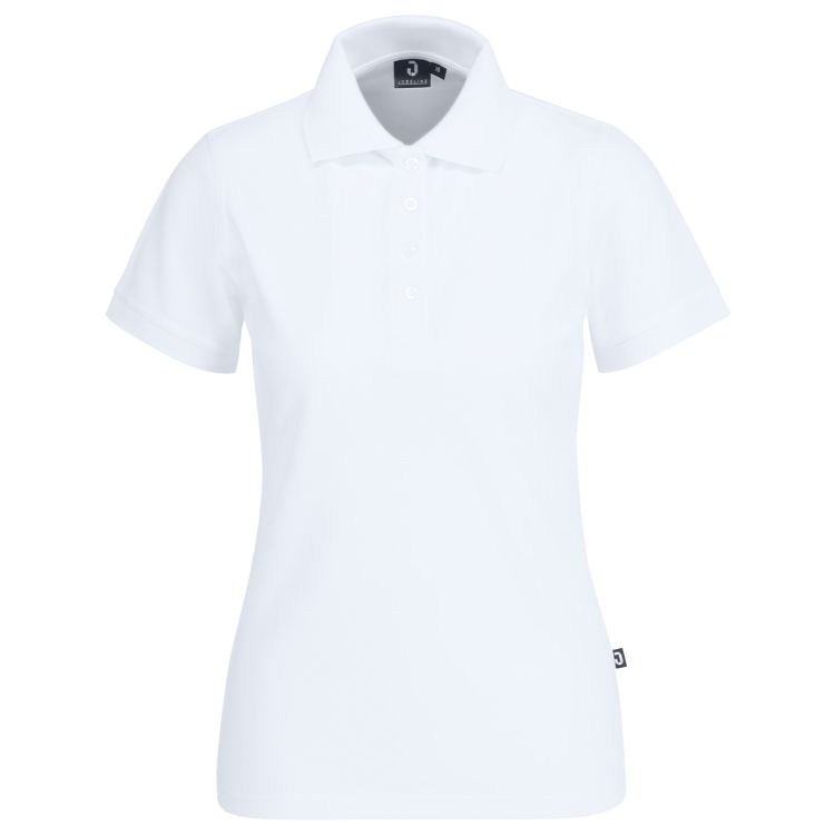 Damen Poloshirt Fly Kurzarm, Regular Fit, Piqué