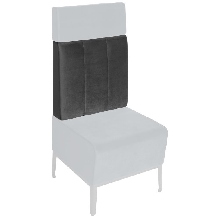 Back element 60 Adapto velvet fabric