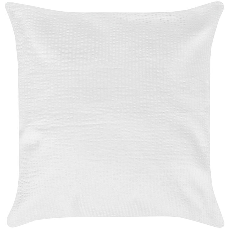 Housse de coussin Antila seersucker, fermeture à rabat