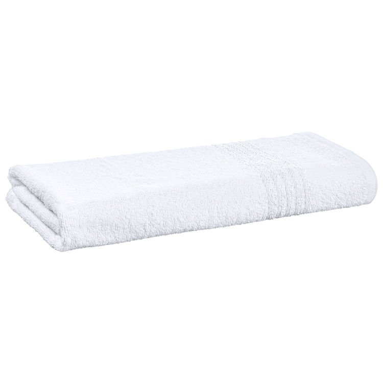 Serviette de toilette Classico avec liteau, éponge bouclette