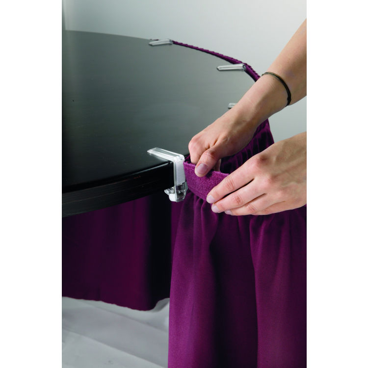 Clip de fixation pour juponnage