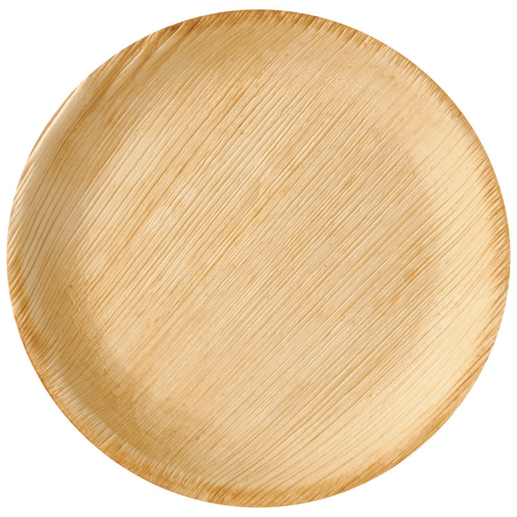 Palmblatt-Einwegteller Pure, Ø 23 cm