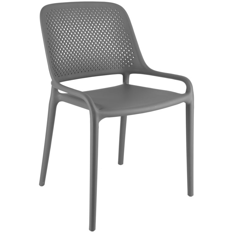 Kunststoff Stuhl Rovin, UV-lichtbeständig