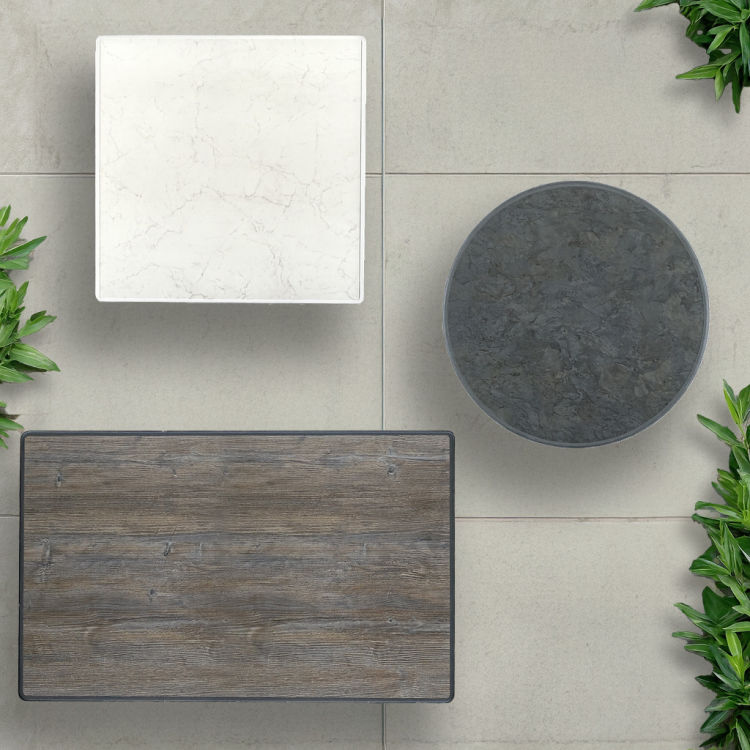 Tischplattenserie Sevelit