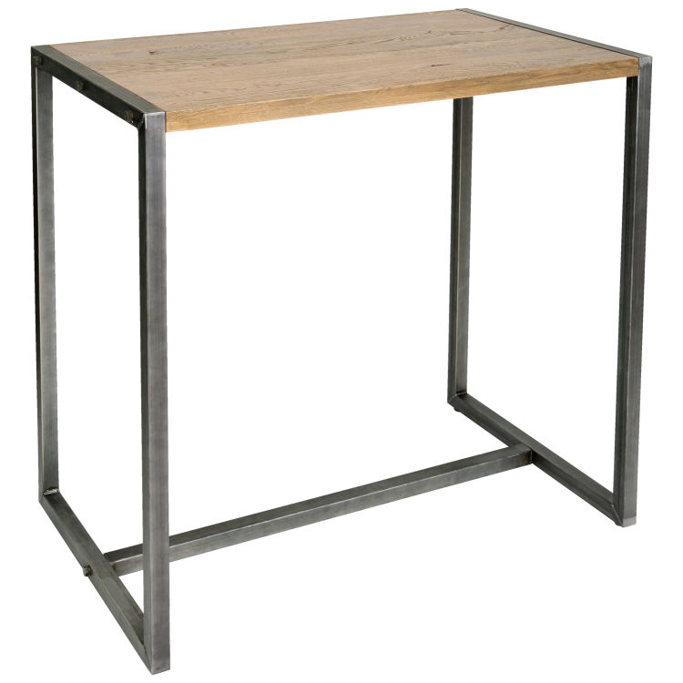 Stehtisch Torres rechteckig, Massivholz