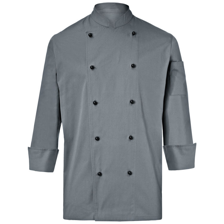 Veste de cuisine homme Milan manches longues