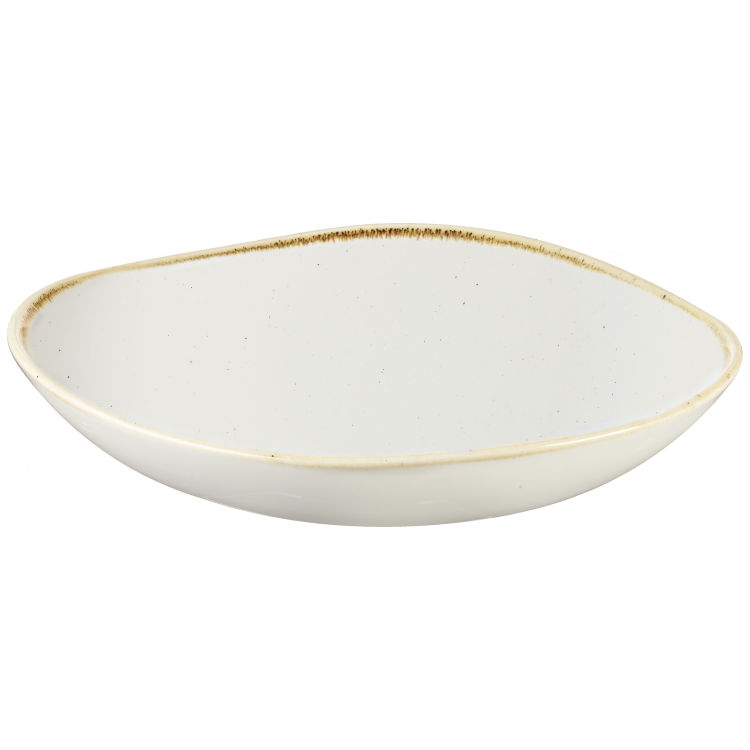 Teller tief Stonecast Barley White organisch