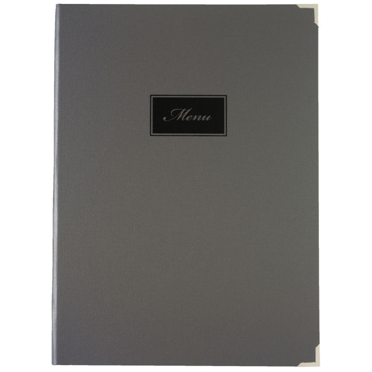 Protège-menu Oscar avec inscription Menu (format à la française)