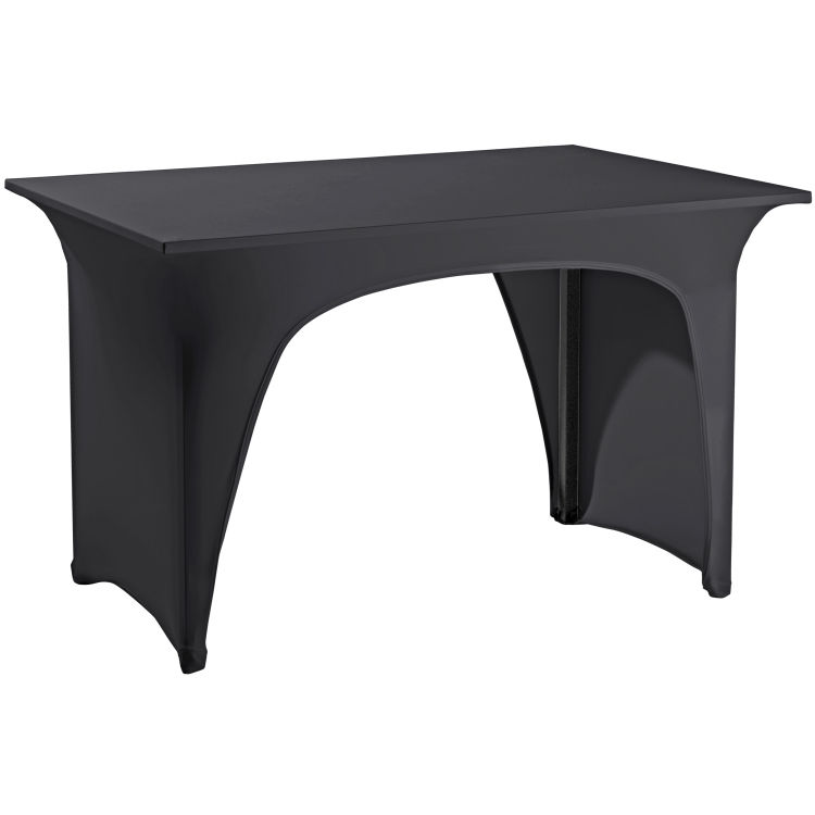 Banketttisch-Stretchhussen Grace mit 2 Aussparungen