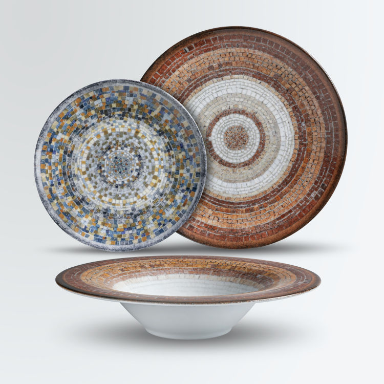 Mustergarnitur Terra Mosaic 3-teilig
