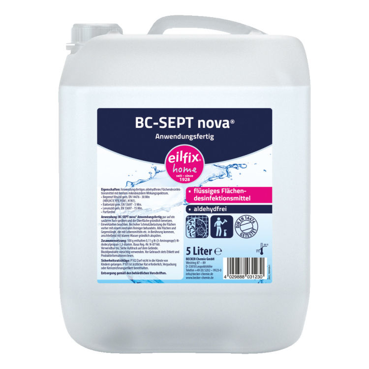 Desinfetante de superfícies Eilfix BC-Sept