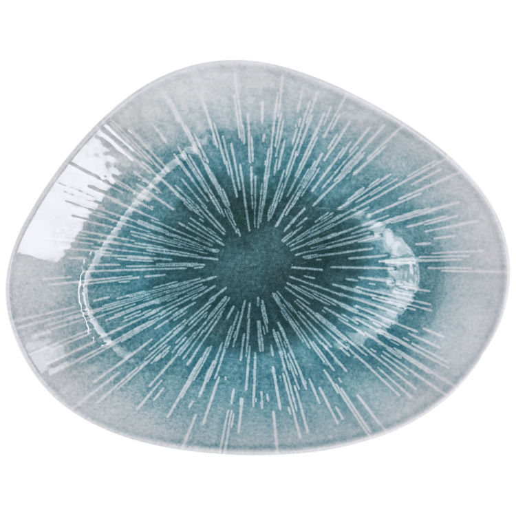 Flat plate Irisia organic