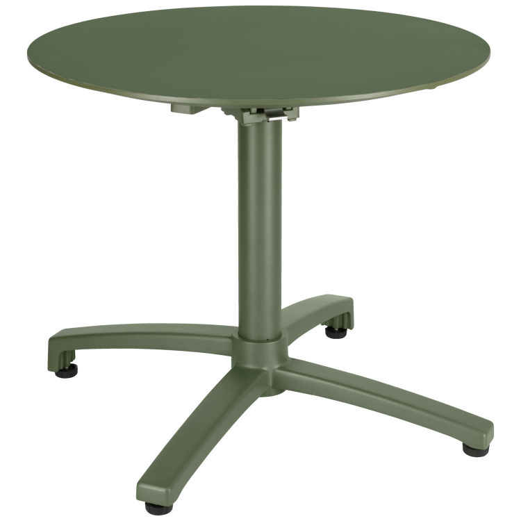 Outdoor-Aluminium-Loungetisch Taipa rund, klappbar