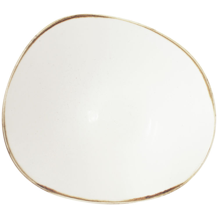 Bowl Schale  Stonecast Barley White opalform