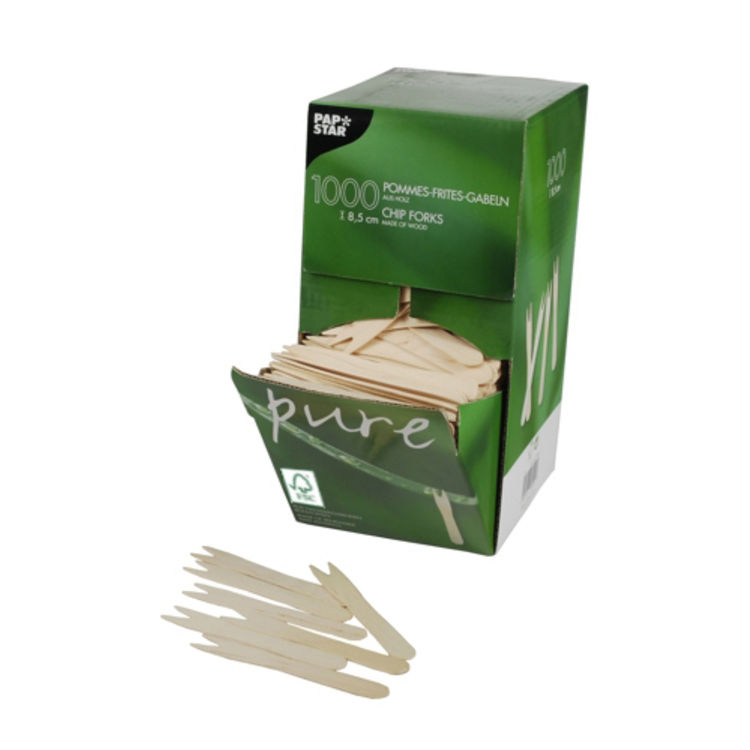 Pommes-Gabeln Pure, Holz