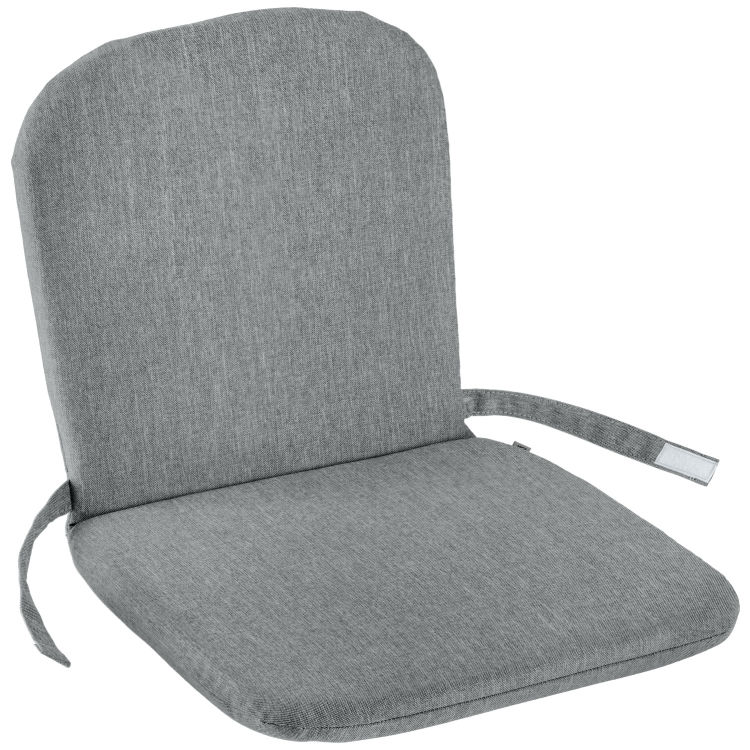 Sitzkissen Lineares mit Rückenpolster, Olefin