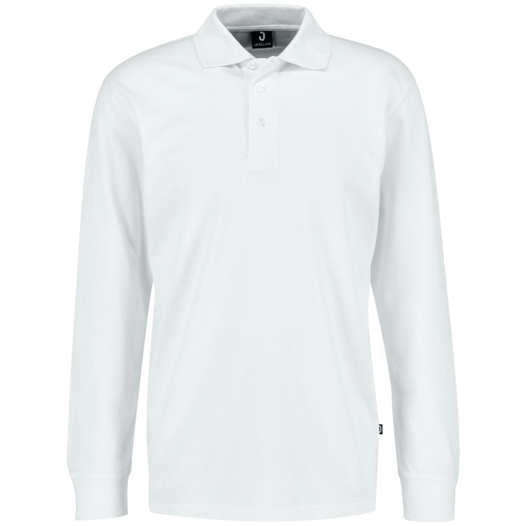 Poloshirt Herren Langarm Fly Regular Fit, Piqué