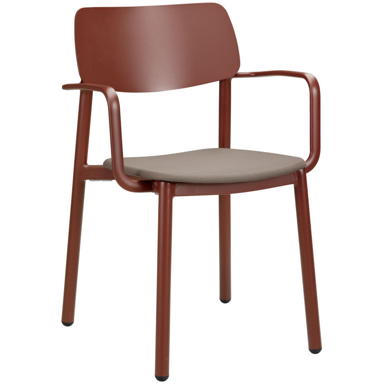 Outdoor Stapelstuhl Punta mit Armlehne, wetterfest