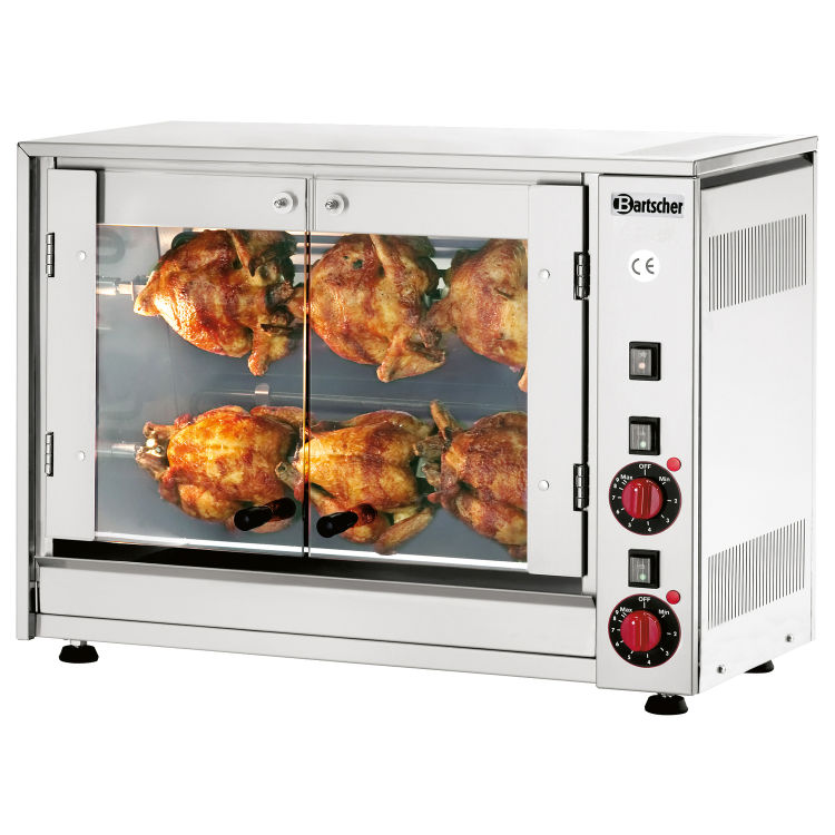 Elektro-Hähnchengrill für 6 Hähnchen