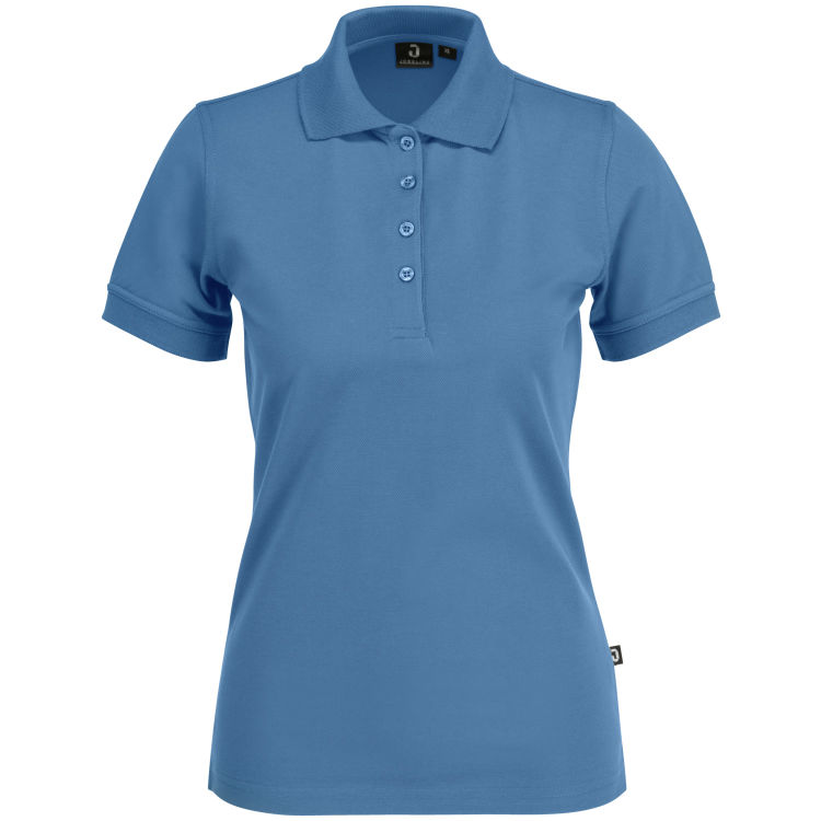 Damen Poloshirt Fly Kurzarm, Regular Fit, Piqué