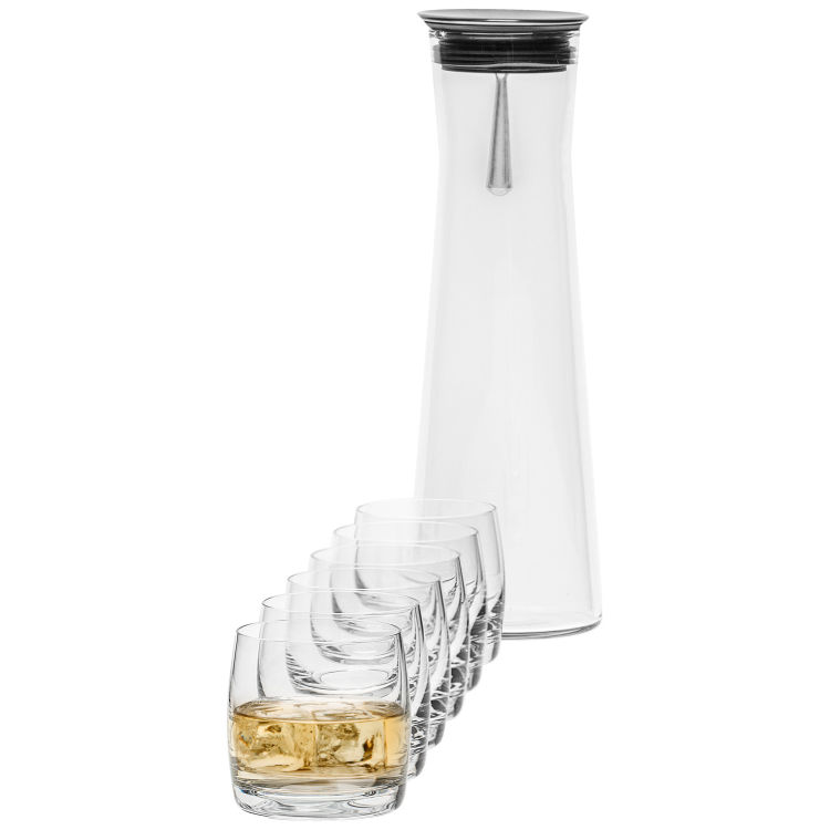 Glas sæt med karaffel Erika 7 dele