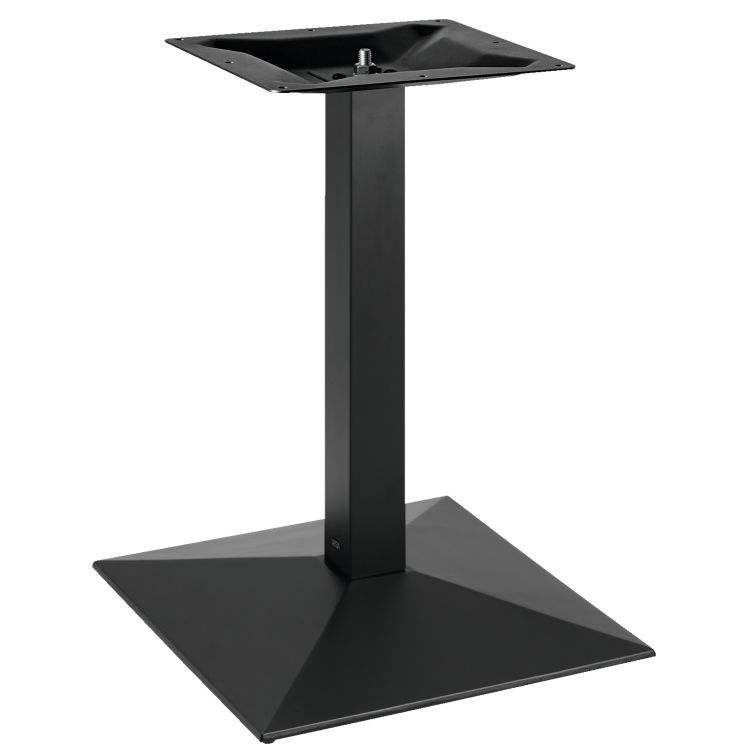 Base per tavolo Quadro in ghisa, Alta sicurezza anti ribaltamento