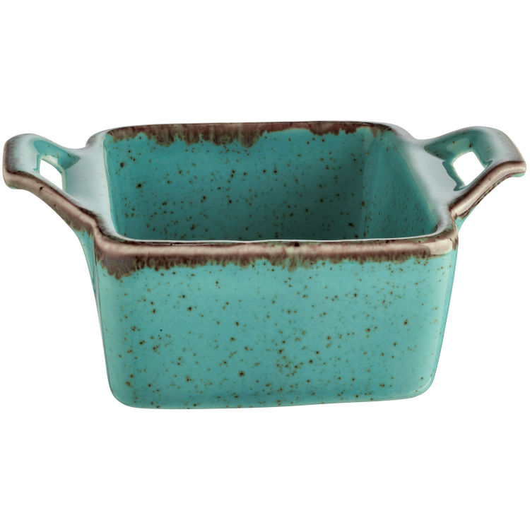 Skål Sidina kvadratisk med handtag