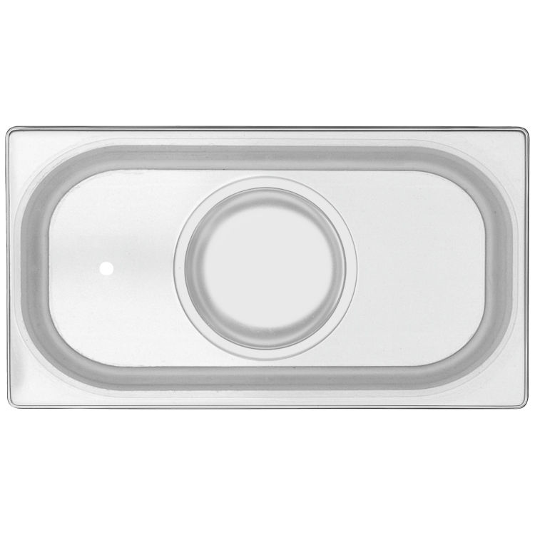 Coperchio Gastronorm Premium con bordo in silicone 1/3