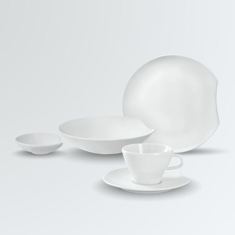 Amostras Contraste Conjunto de jantar 3 pcs.