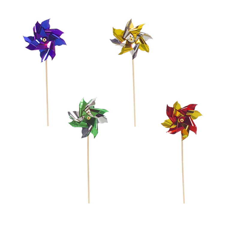 Deko-Picker Windmühle, farbig sortiert