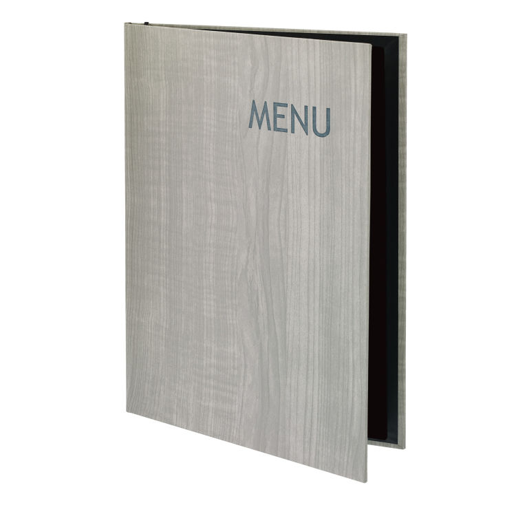 Speisekarte Lenio mit Prägung MENU A4