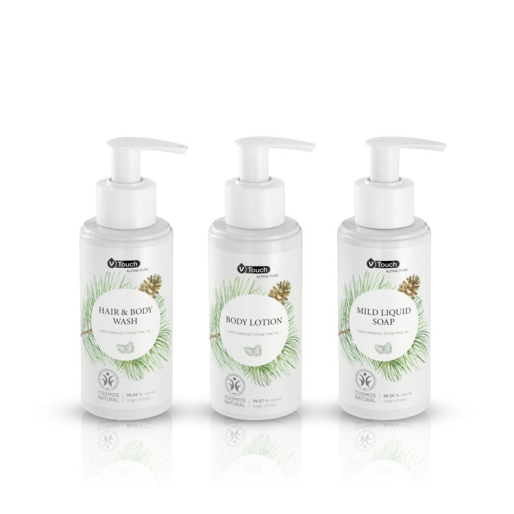 Coffret échantillons cosmétiques Alpine Pure 3 pièces, cosmétiques naturels certifiés
