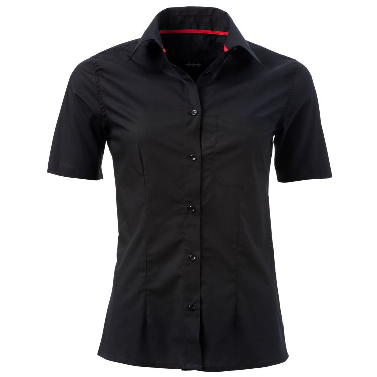 Damebluse Fabienne kort arm