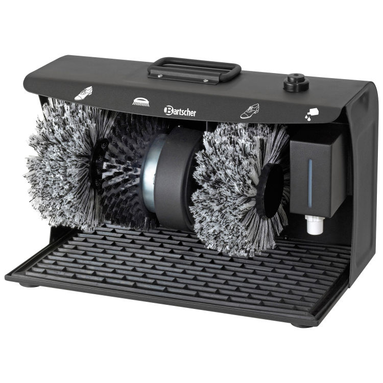 Shoe polishing machine