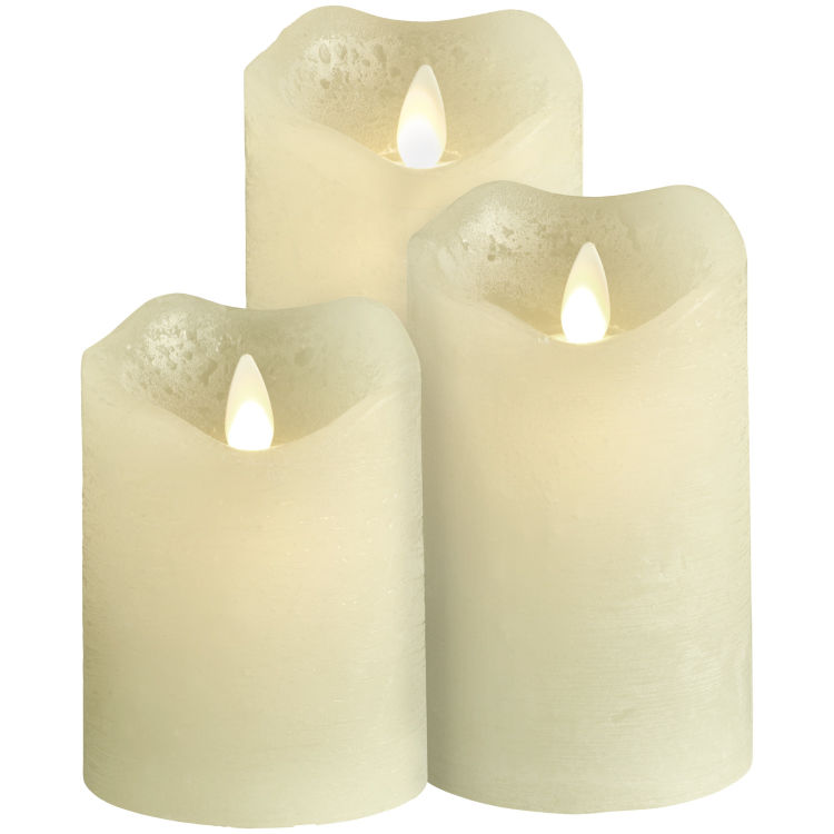 LED-Kerzen-Set Gardi 3-teilig