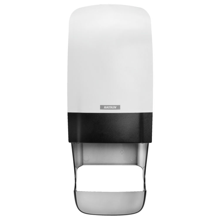 Toilet paper dispenser System with core catcher