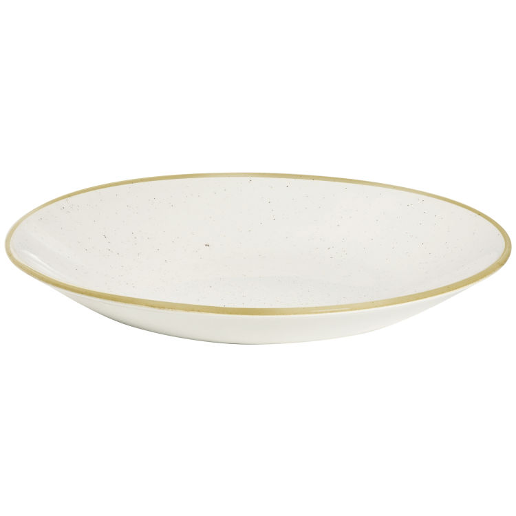 Teller tief Stonecast Barley White Coupe