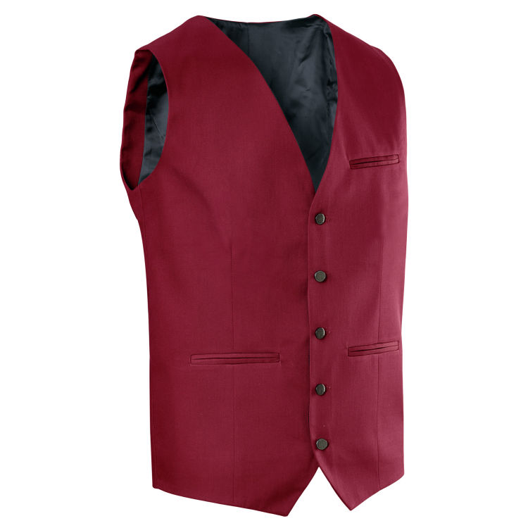 Väst herr Bistro regular fit, bomullsmix