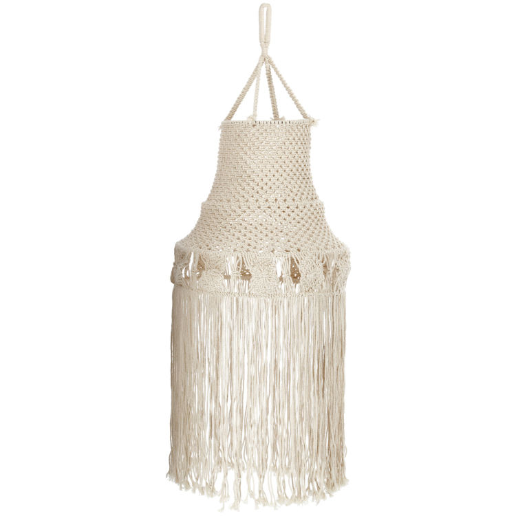 Pendente decorativo in macramè Kiku