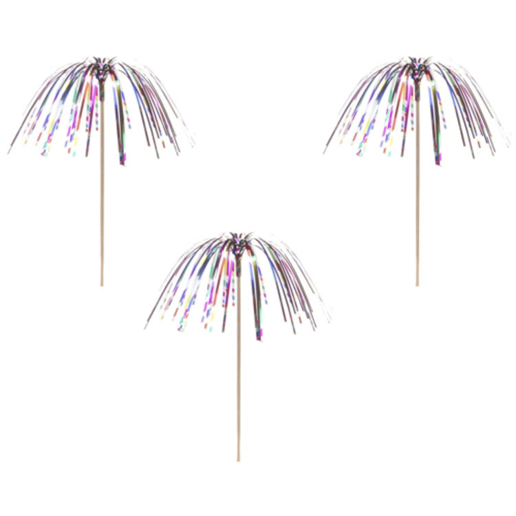 Deko-Picker Feuerwerk, multicolor