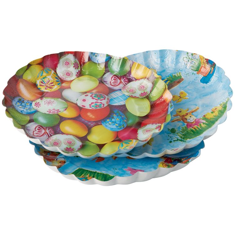 Einweg-Teller Ostern, Ø 23 cm