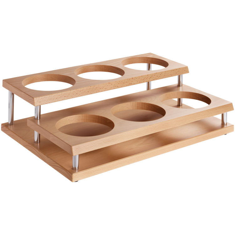 Espositore da buffet Karanja in legno