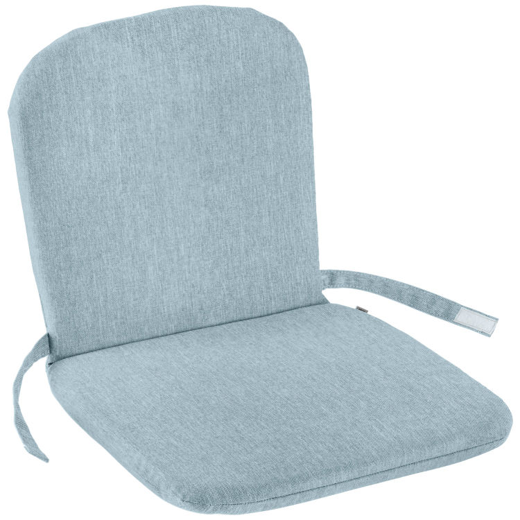 Sitzkissen Lineares mit Rückenpolster Olefin, abnehmbarer Bezug