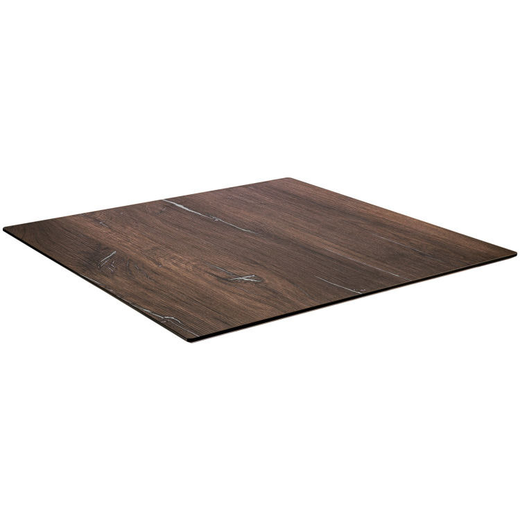 Piano per tavolo da esterno in HPL Lift quadrato, Resistente alle intemperie