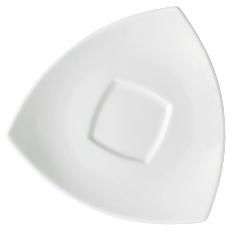 Coffee saucer Bali triangular