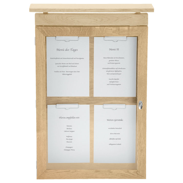 Porte-menu Picasso 4 x A4, fabriqué en Allemagne