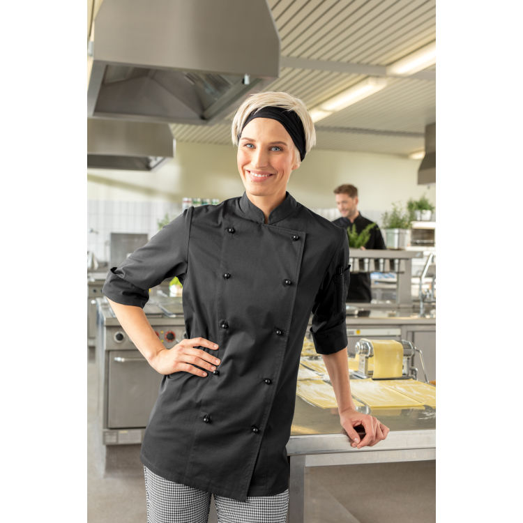 Damenkochjacke Milan Dreiviertelarm