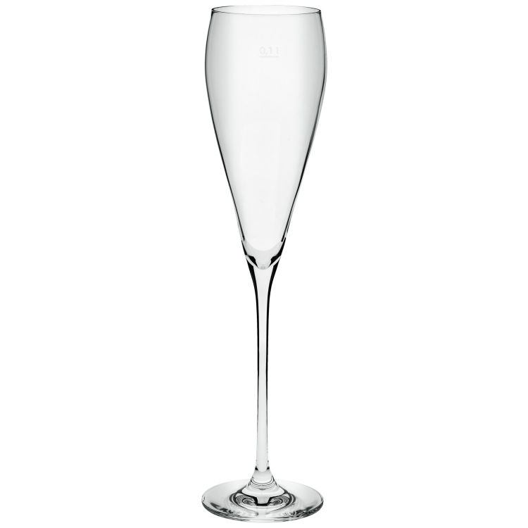 Champagneglas Dilay med mätrand