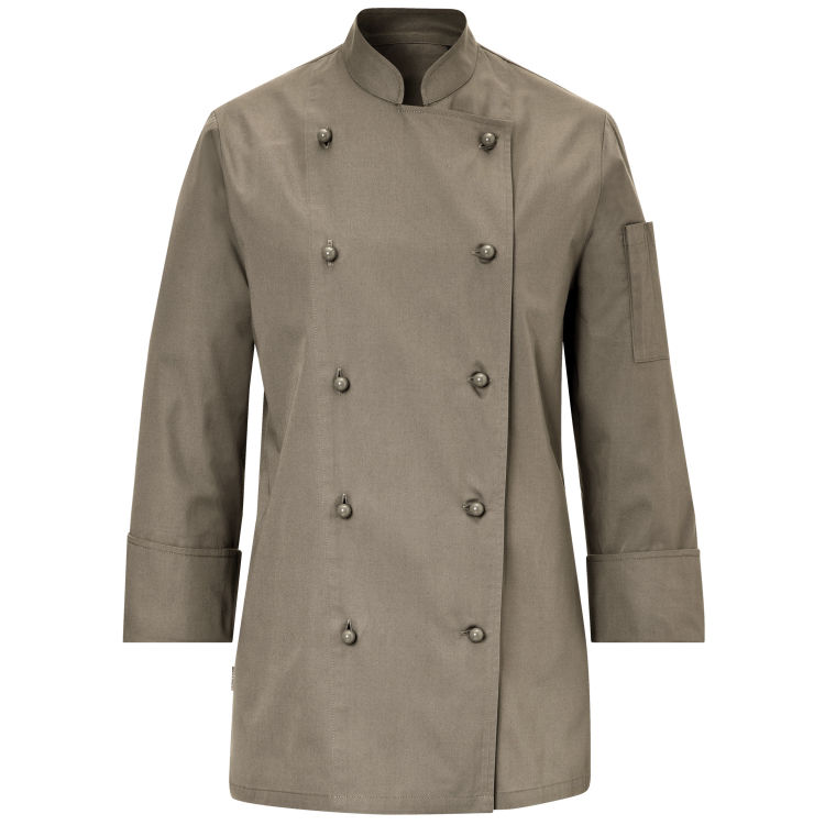 Chaqueta de cocina para mujer Milan manga larga