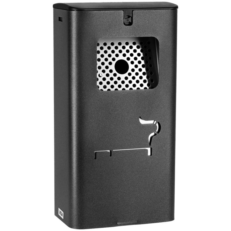 Cenicero de pared Dorsale, Para exteriores